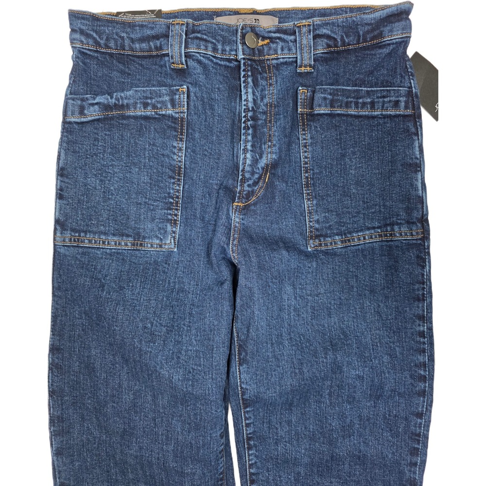 Joe's Jeans Women's Valentina High Rise Wide-Leg Crop Jeans - Picture 7 of 10